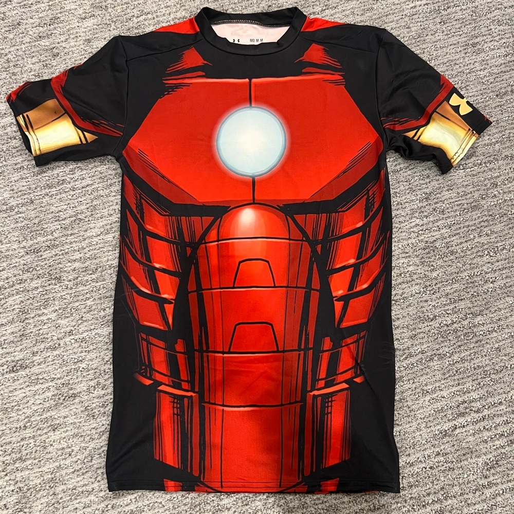 Under Armour Iron Man Heat Gear Compression Shirt
